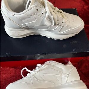 Reebok Kids White Sneakers